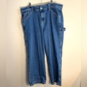 Torrid High-Rise Carpenter Classic Denim Blue Jeans